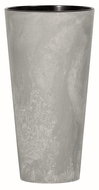 Prosperplast TUBUS SLIM BETON EFFECTs Grey Layer 15cm - Flower Pot