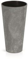 Prosperplast TUBUS SLIM BETON EFFECT with Marengo Layer 15cm - Flower Pot
