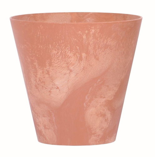 Prosperplast TUBUS BETON EFFECT Terracotta 20cm - Flower Pot - Main image