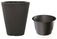 Prosperplast MATUBA + Anthracite Layer 30cm - Flower Pot