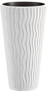Prosperplast SANDY SLIM + White Layer 29.7cm - Flower Pot
