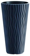 Prosperplast SANDY SLIM + Anthracite Layer  29.7cm - Flower Pot