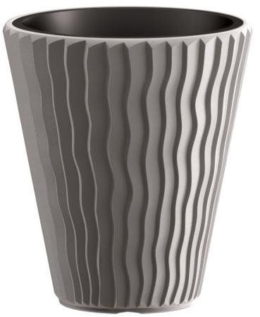 Prosperplast SANDY + Grey Stone 29.7cm - Flower Pot - Main image