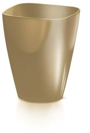 Prosperplast COUBI ORCHID Square Coffee with Milk 13.2cm - Flower Pot - Main image