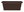 PROSPERPLAST Chest RESPANA SET with bowl 59,0 cm brown