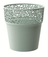 Prosperlast Flowerpot with Lace TREE Sage 17.5cm - Flower Pot
