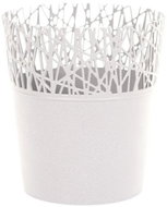 Prosperlast Flowerpot with Lace CITY White 11.3cm - Flower Pot