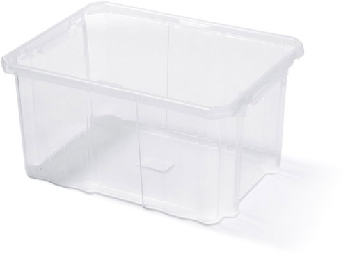 Prosperplast Plastic Storage Box CARGOBOX Transparent 600x400x265 - Storage Box - Main image