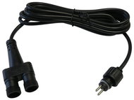 LED power cable - 1x double pin / 2x double pin, 200 cm - Power Cable