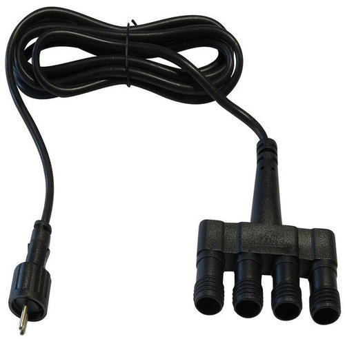 LED power cable, hub - 1x double pin / 4x double pin, 200 cm - Power Cable - Main image