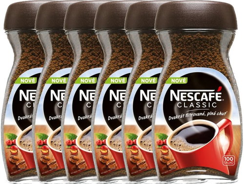 Nescafe Classic Jar, instant, 6x200g - Coffee - Main image