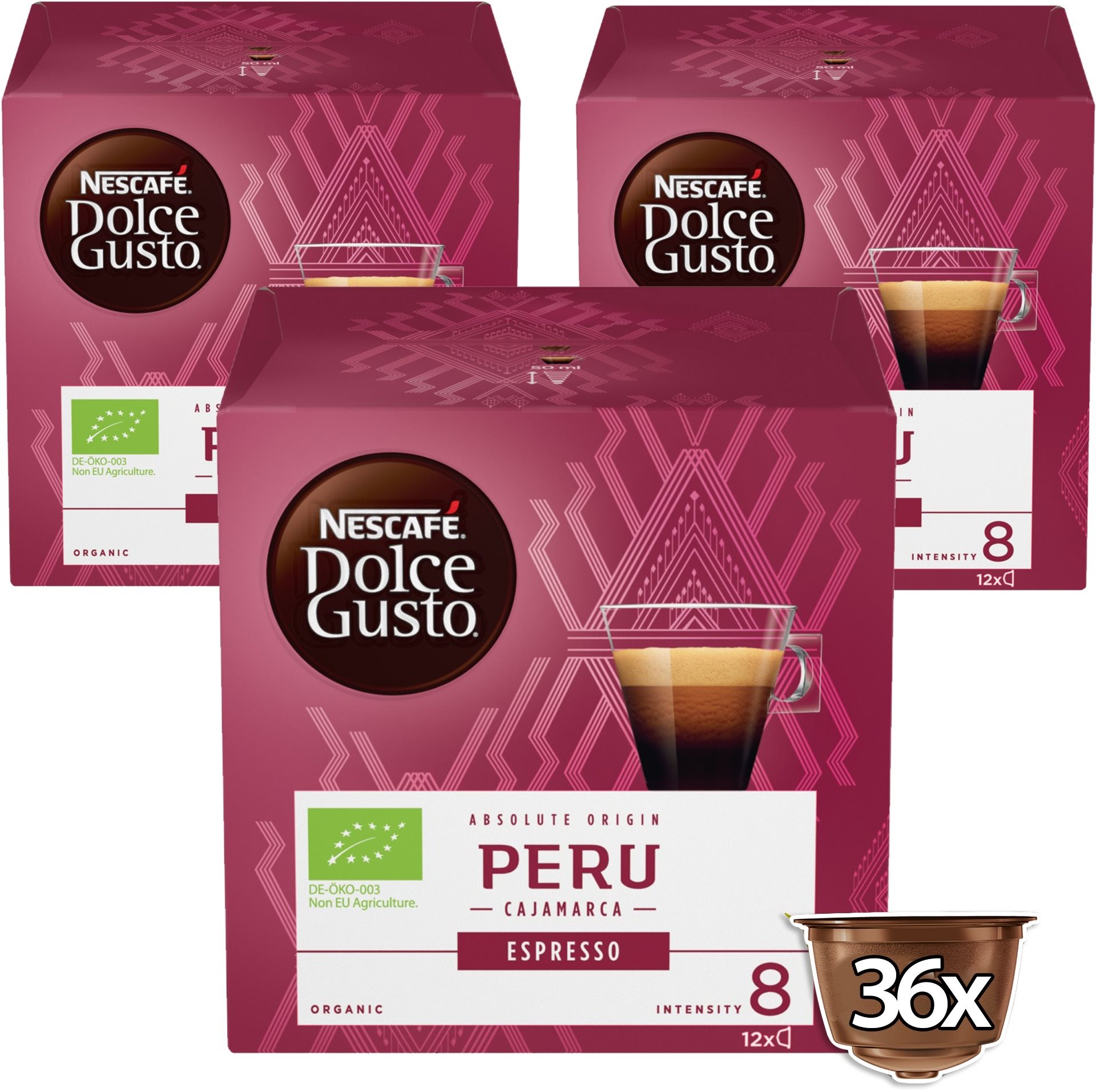 NESCAF Dolce Gusto Peru Cajamarca Espresso 3 balenia K vov