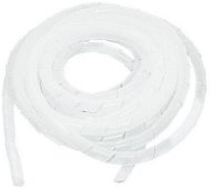 NEDIS organizér kabelů, průměr 60 mm (10 m), bílý - Organizér kabelů