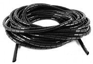 NEDIS organizér kabelů, průměr 60 mm (10 m), černý - Organizér kabelů