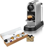 NESPRESSO Krups Citiz Silver XN741B10 - Coffee Pod Machine