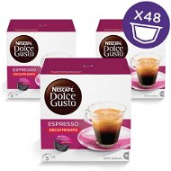 Nescafé Dolce Gusto Espresso Decaffeinato Red 16 pcs x 3 - Coffee Capsules