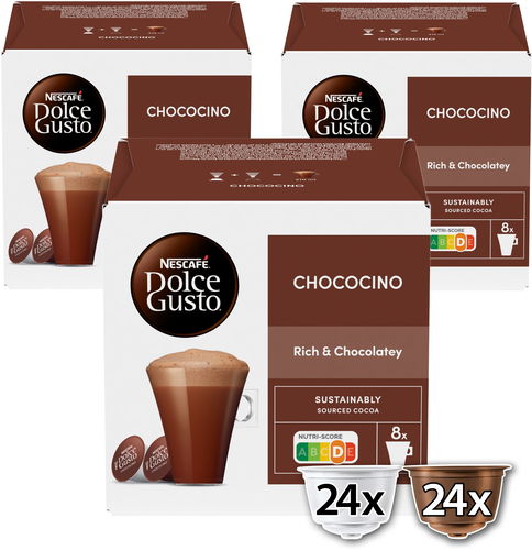NESCAFÉ® Dolce Gusto® Chococino - 48 kapslí (24 porcí) - Kávové kapsle - Hlavní obrázek