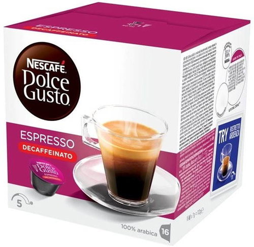 Nescafé Dolce Gusto Espresso Decaffeinato 16 Kapseln - Kaffeekapseln - Hauptbild