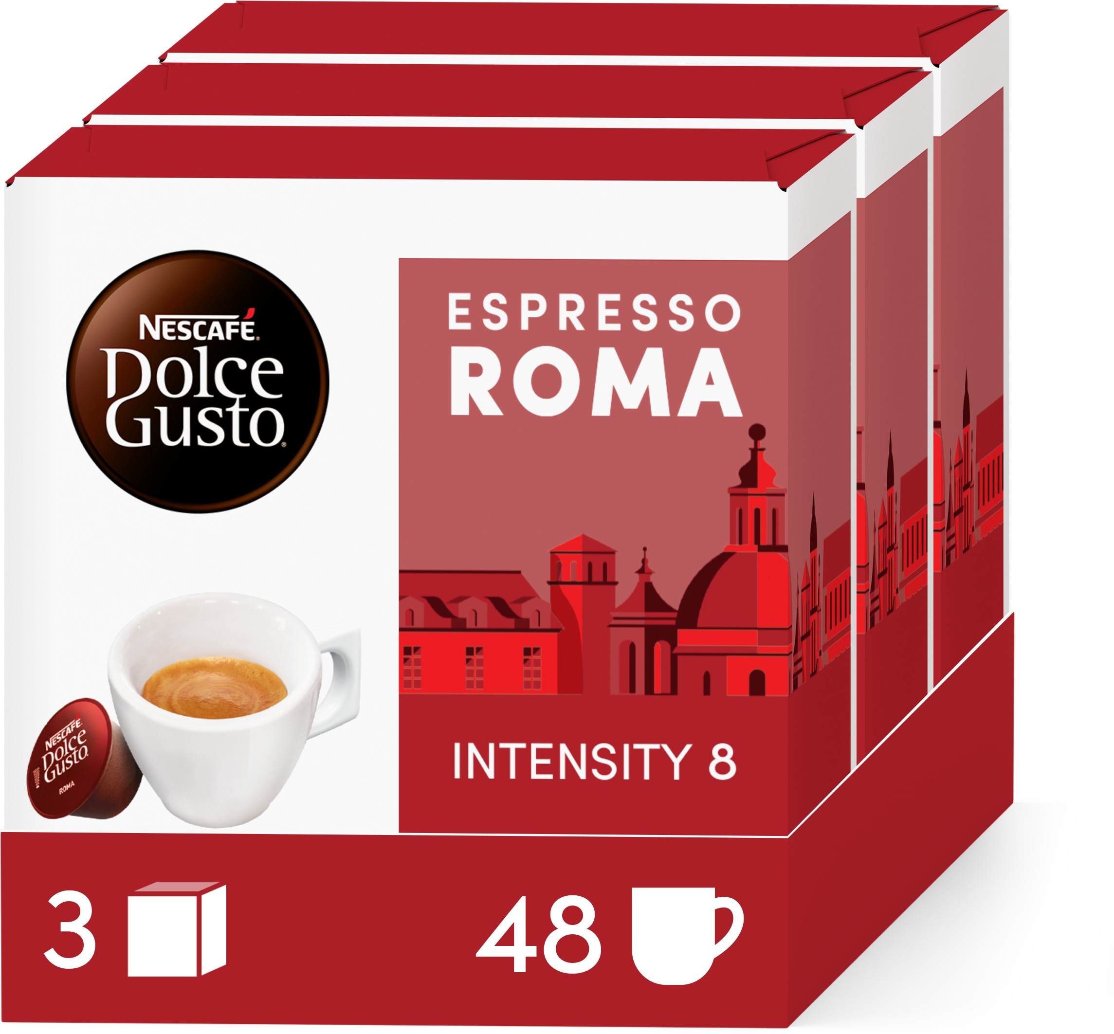 NESCAFÉ DOLCE GUSTO Espresso Palermo Caffè 30 Capsule 210 g NESCAFÉ DOLCE GUSTO Espresso Palermo Caffè 30 Capsule 210 g