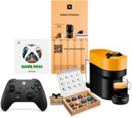 NESPRESSO Vertuo Pop Mango Yellow + kávový poukaz + Xbox Controller + Gamepass - Sada