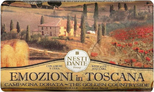 Nesti Dante Emozioni in Toscana The Golden Countryside 150 g - Tuhé mýdlo - Main image