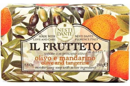 Nesti Dante IL Frutteto Olive Oil & Tangerine 150 g - Bar Soap - Main image