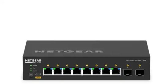 Netgear GSM4210PX-100EUS - Switch - Hauptbild