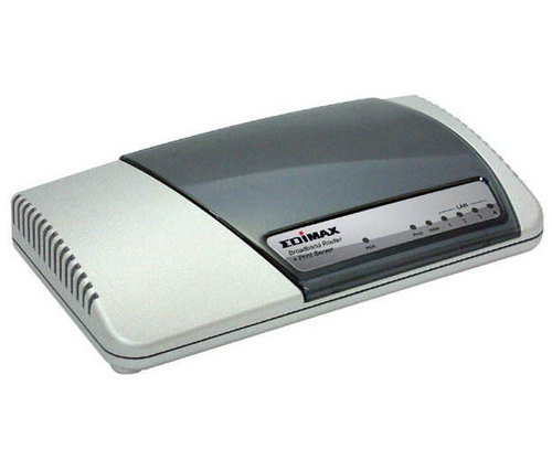 Edimax BR-6104P, Router & 4x 10/100 Switch; WAN: RJ45, DHCP,PPP,NAT + PS - - - Main image