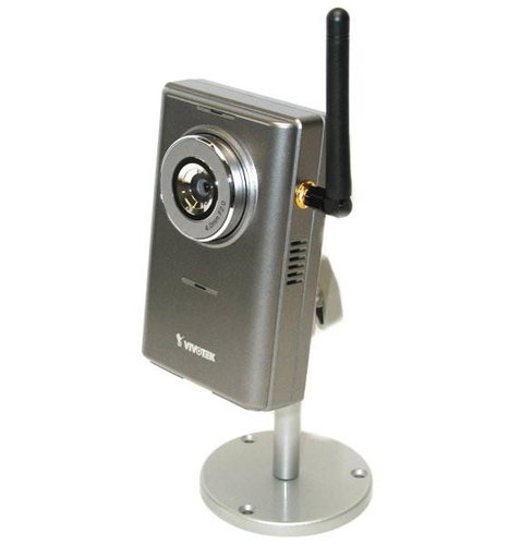 Vivotek IP kamera mini IP3136, mikrofon, LAN, WiFi (802.11g), PAL CCD, MPEG4 komprese - - - Main image