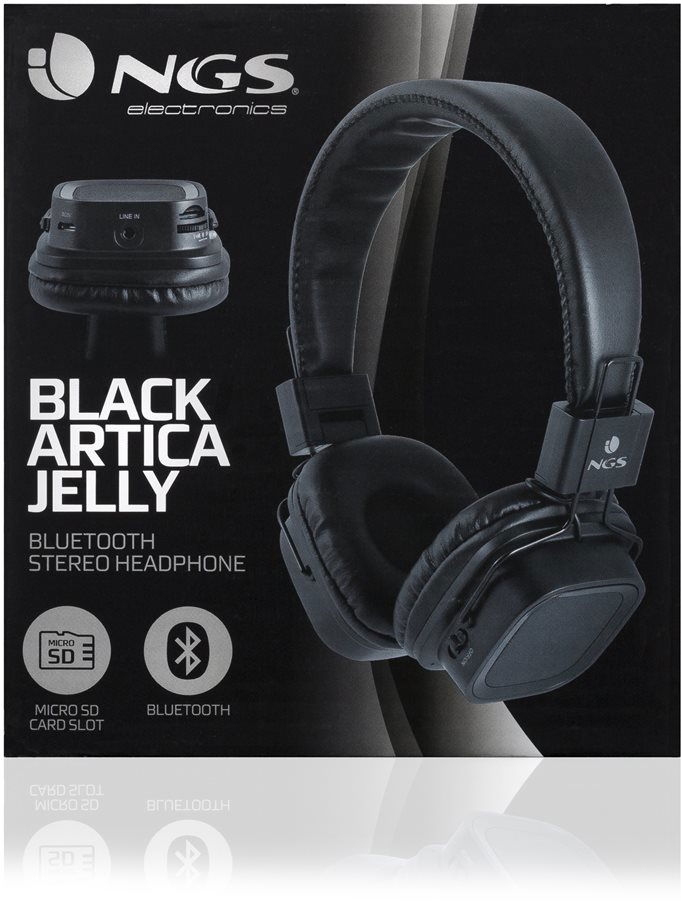 NGS Artica Jelly black Wireless Headphones Alza.cz