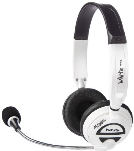 NGS MSX6 PRO, White - Headphones - Main image
