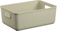 NHG Akita Aufbewahrungsbox 10 L Medium 36 × 25,6 × 13,6 cm beige - Aufbewahrungsbox