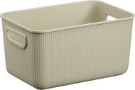 NHG Akita Aufbewahrungsbox 5 l Small 25,6 × 17,3 × 13,6 cm beige - Aufbewahrungsbox