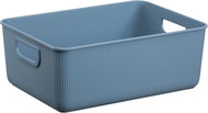 NHG Akita Aufbewahrungsbox 10 L Medium 36 × 25,6 × 13,6 cm blau - Aufbewahrungsbox