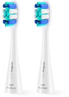 Toothbrush Replacement Head Niceboy ION Sonic Lite Medium white 2 ks - Náhradní hlavice k zubnímu kartáčku