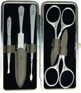 NIEGELOH SOLINGEN Kožená sada na manikúru 85217 "Cafe do Brazil L" lungo /šedá - Manicure Set