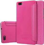 NILLKIN Sparkle Folio for Huawei Ascend P8 Lite Pink - Phone Case