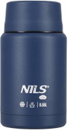 NILS Camp NC3807 Food Flask Blue 550ml - Snack Box