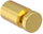 Minimalist bathroom towel hook, brushed gold