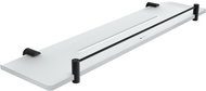 Nimco Police do koupelny a sprchy s ohrádkou 50 cm plexisklo – Bormo černá BRC-X450-X-90 - Bathroom Shelf
