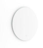 Nimco LED bathroom mirror with adjustable brightness and colour, 80 cm, round, no-drill - Mirror
