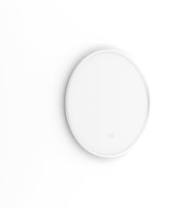 Nimco LED bathroom mirror with brightness and colour adjustment, 60cm, no-drill, round, white - Mirror