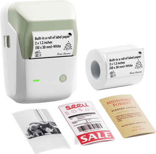 Niimbot B1 Pro, mint green - Label Printer - Main image
