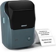 Niimbot B1 Smart lake blue + Etikettenrolle 210 Stück - Etiketten-Drucker