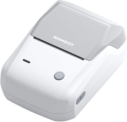 Niimbot B1 Grey + Etikettenrolle - Etiketten-Drucker - Hauptbild