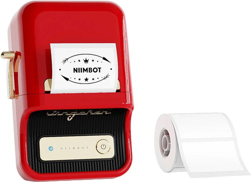 Niimbot B21 Pro, red - Label Printer - Main image