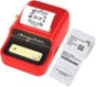 Tlačiareň etikiet Niimbot B21 Smart červená + rolka štítkov - Tiskárna štítků