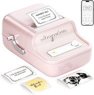 Niimbot B21S pink + roll of labels - Label Printer