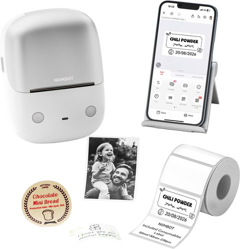Niimbot B2 Pro, silver - Label Printer - Main image