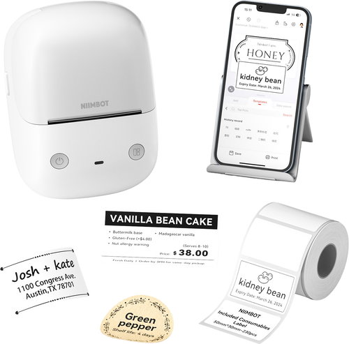 Niimbot B2, grey - Label Printer - Main image